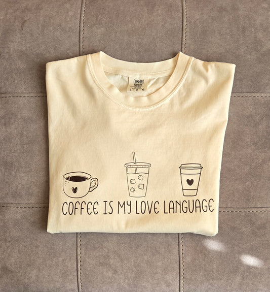 Coffee is my love language